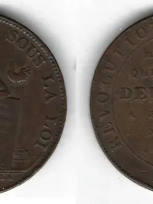 France / Frankreich Monneron de 2 Sols 1791 Constitution S - Top bewertet