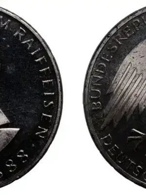 Jetzt zugreifen - Germany Federal Republic 1968 J 5 Deutsche Mark (Friedrich Wilhelm Raiffeisen) Silver (.625) (140000) 11.16g BU KM 121 J 396 Sc