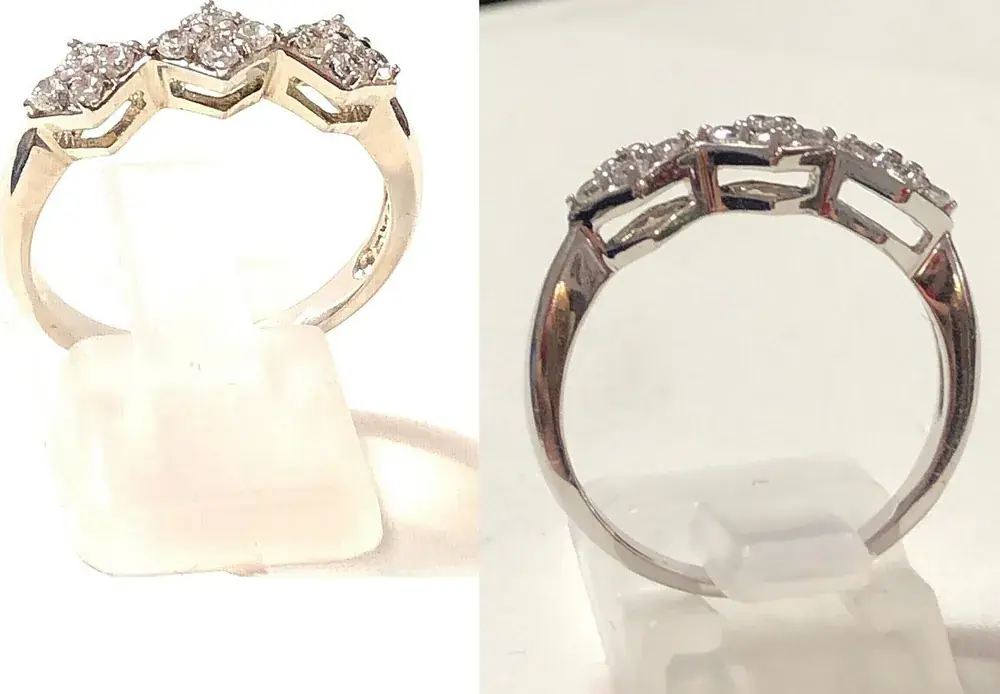Beliebt - Ring Gr. 60 Zarter Silberring funkelnde Zirkonia DQCZ 925 er Sterling Silber sehr gut