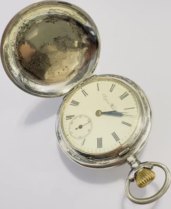 Antike Savonette Taschenuhr Surprise Watch & co. Factory Werknr. 524216 angemessene Erhaltung | Profi-Qualität