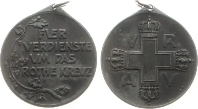 Neu hinzugefügt - Deutschland ohne Jahr Tragbare Zinkmedaille/Auszeichnung vz