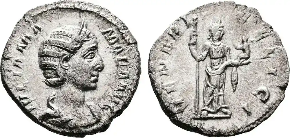 Meistverkauft - Roman Empire Denarius 222-235 Julia Mamaea, Mother of Severus Alexander, Rome Mint Very s