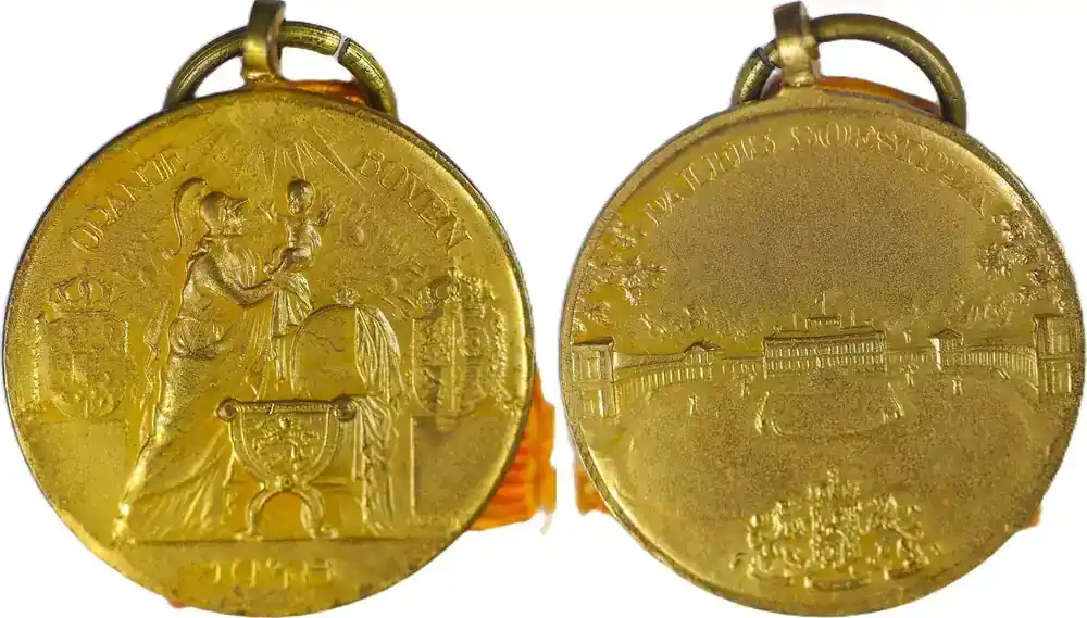 Netherlands Medal 1938 Geburt von Prinzessin Beatrix / kleine Variante EF | Vorteilspreis