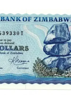 Zimbabwe 2 Dollars 1983 AU - Preishit