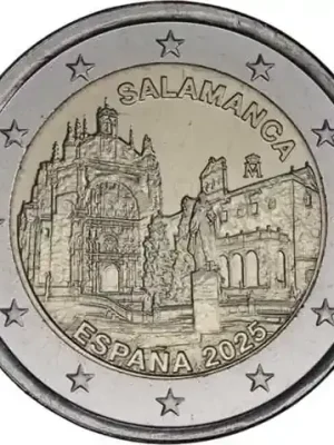 Mega-Angebot | Spanien 2 Euro 2025 UNESCO-Weltkulturerbe Salamanca