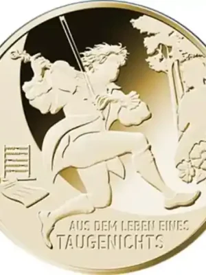 Deutschland 100 Euro Gold 2025 J Aus dem Leben eines Taugenichts - Jetzt zugreifen