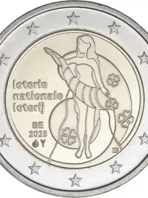 Belgien 2 Euro 2025 Nationale Lotterie | Jetzt zugreifen
