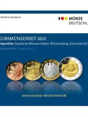 Deutschland 5,88 Euro 2025 (J) KMS Polierte Platte im Blister | Sehr gefragt
