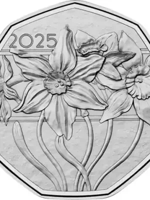 Österreich 5 Euro Silber 2025 Ostermünze Narzissen im Folder | Deal