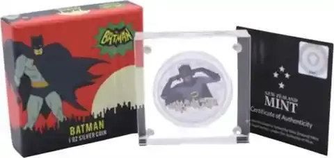 Online bestellen | 1 Unze Silber Niue 2 Dollar 2020 – Batman mit Farbapplikation