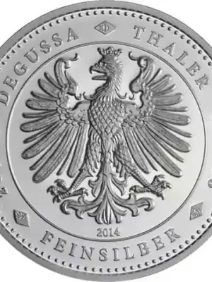 1 Unze Silber Deutschland – Degussa Thaler - Versandbereit
