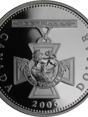 Ausverkauf - Kanada 1 Dollar Silber 2006 PP – Victoria-Kreuz