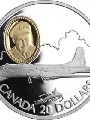 Kanada 20 Dollar 1998- Flugzeug Canadair CP-107 Argus im Etui - Nur begrenzt verfügbar