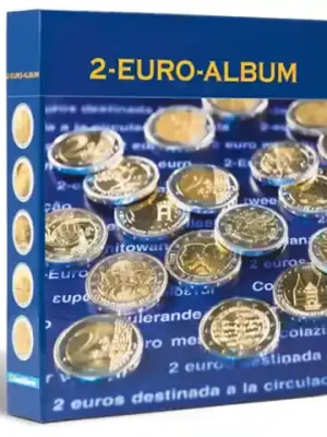 Numis Ringbinder für 2 Euro Gedenkmünzen aller Euro-Länder, neutral | Schnelle Lieferung