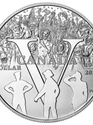 Neu im Sortiment | Kanada 1 Dollar 2020 PP – 75 Jahre Victory Day – Ende des Zweiten Weltkriegs