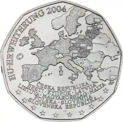 Österreich 5 Euro Silber 2004 EU-Erweiterung | Direkt ab Werk