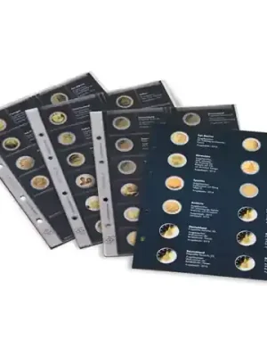Leuchtturm 372145 – Optima Nachtrag 2024 für Album „Europas 2-Euro Gedenkmünzen“ - Abverkauf