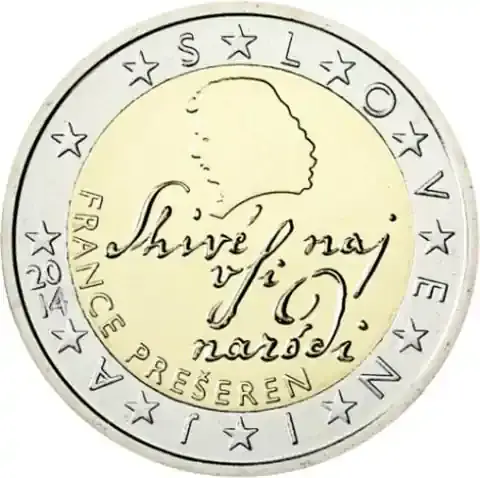 Slowenien 2 Euro 2014 – France Prešeren | Rabatt