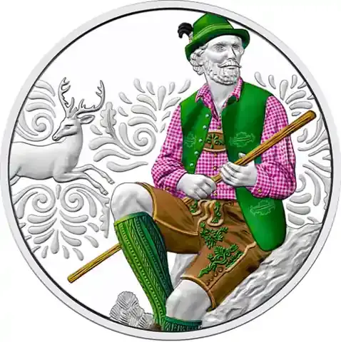Österreich 10 Euro 2025 PP „Aufbrezeln – Leder“ | Qualitätsprodukt