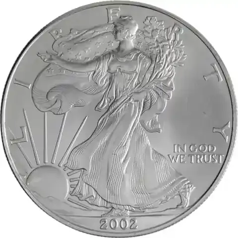 USA – 1 Unze Silber 2002 – American Silver Eagle - Top-Deal