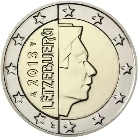 Bestellbar | Luxemburg 2 Euro 2013 – Kursmünze Großherzog Henry