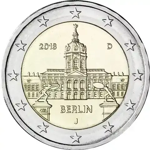 Deutschland 2 Euro 2018 – Bundesland Berlin – Schloss Charlottenburg | Sonderangebot