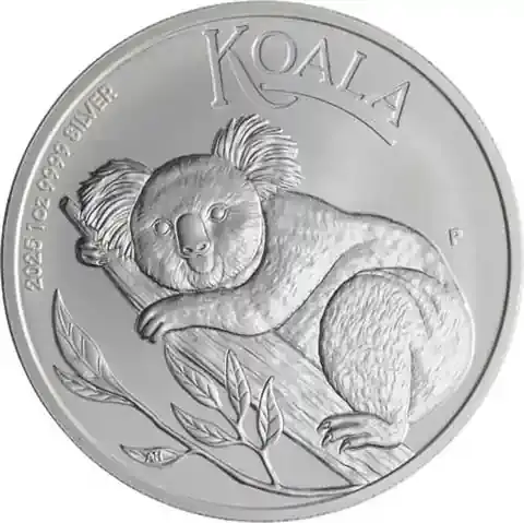 1 Unze Silber 2025 Koala – Australien 1 Dollar (Perth Mint) Koalabär - Letzte Stücke