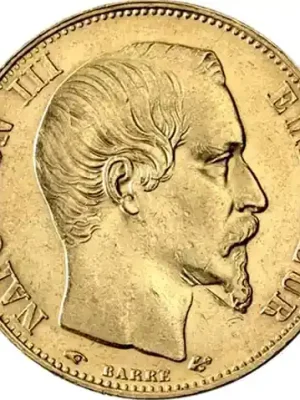 Frankreich 50 Francs Gold 1855 – 1859 Napoleon ohne Lorbeerkranz | Sofort kaufen
