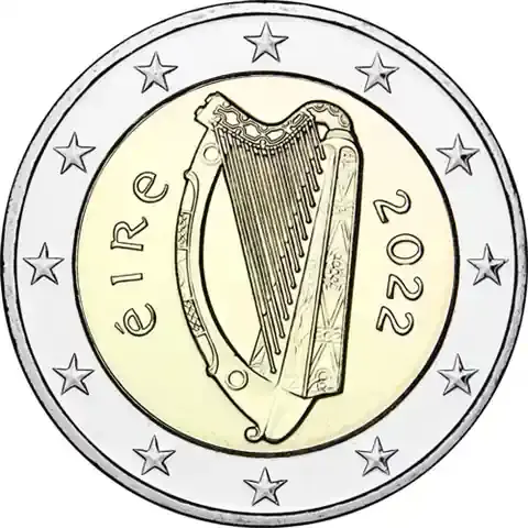 Irland 2 Euro 2022 – Keltische Harfe | Ausverkauf