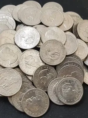 1 Dollar Lot 100 x Susan B Anthony - Vorteilspreis