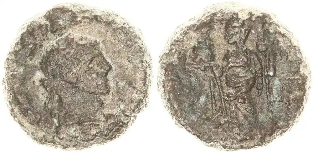 Antike / Römische Kaiserzeit / Diokletian Provinzialprägung – Billon Tetradrachme 284-305 Diokletian Billon Tetradrachme Provinzialprägung Alexandria mit Mauerkrone s / s-ss | Sofort bestellen