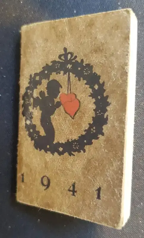 Neue Ware - 3. Reich Taschenkalender 1941 gut erhalten!