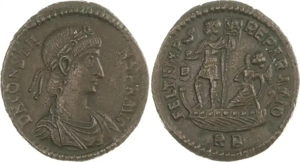 Auf Lager - Kaiserzeit Centenionalis 333-350 n. Chr. Constans 333-350. Sehr schön – vorzüglich
