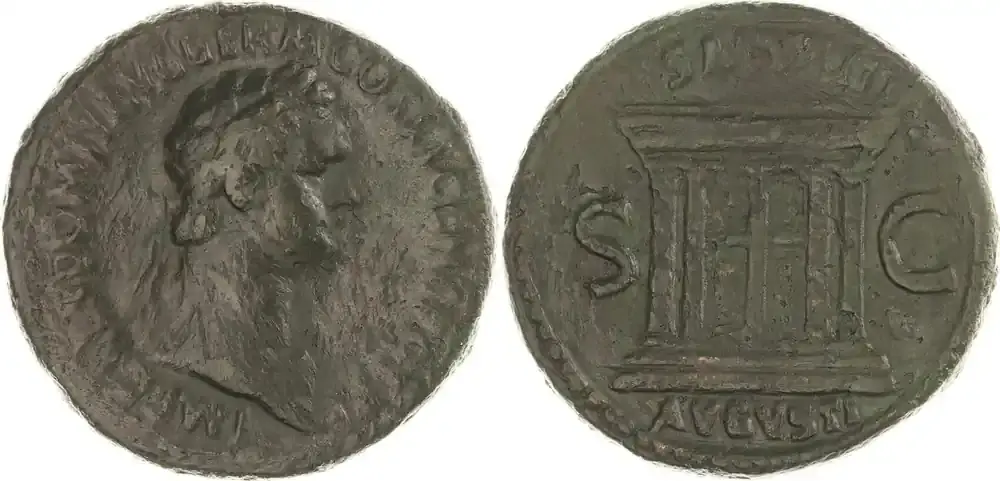 Jetzt bestellen | Kaiserzeit AE 81-96 n. Chr. Domitian 81-96. Minimal altgeglättet, sehr schön