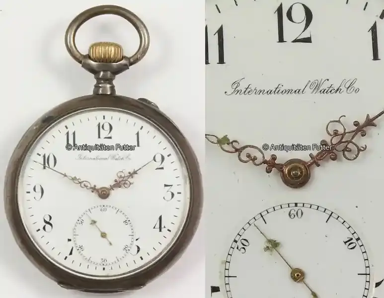 Vorteilspreis | Schaffhausen / Schweiz / Müschede 1904 Taschenuhr / IWC / International Watch Co / Julius Cronenberg 2