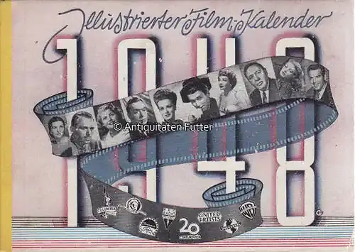 Deutschland Illustrierter Filmkalender 1948 / Der Amerikanische Filmverleih zeigt in der…. 3 - Neu verfügbar