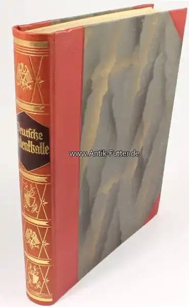 Deutsches Reich 1927 Pflugk-Harttung, Haefcke, Helmolt/Deutsche Gedenkhalle/Bilder aus der … 1-2 - Versand noch heute