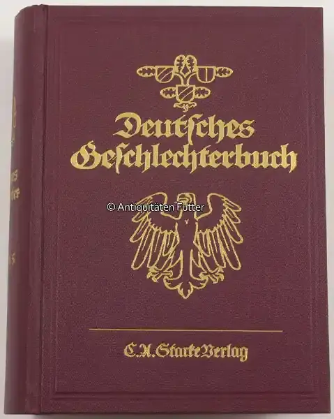1964 Kurt Winckelsesser / Deutsches Geschlechterbuch Band 136 / Pommern 5 1-2 - Sehr beliebt