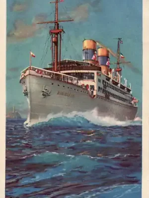 Begrenztes Angebot | Deutsches Reich 1926 AK./Ozean-Linie,an Bord d.D.RIO PANUCO 3