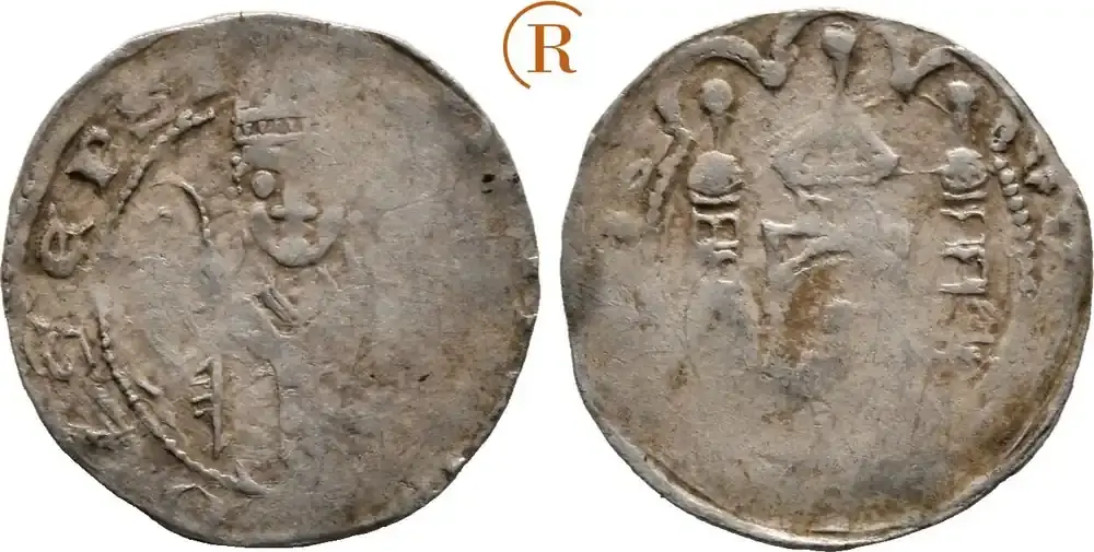 Aktion - Würzburg Bistum Pfennig Gottfried von Spitzenberg Helfenstein, 1186-1190 ss schwache Ausprägung !