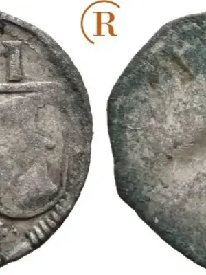 Zertifiziert | Leuchtenberg Landgrafschaft Einseitiger Pfennig Pfreimbd 1531 Johann VI, 1487-1531 ss
