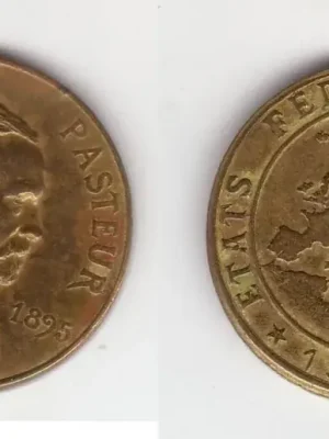 (ETATS FEDERES) 1928 1/10ème d‘EUROPA PASTEUR . Schön/sehr schön (Randschlag) | Brandneu