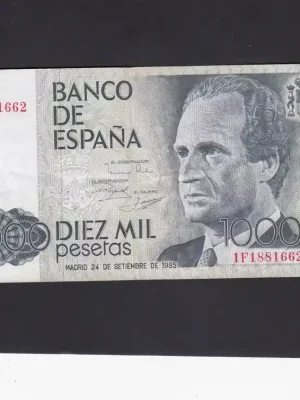 Zertifiziert | Spain 10.000 Pesetas 1985 P.161 VF