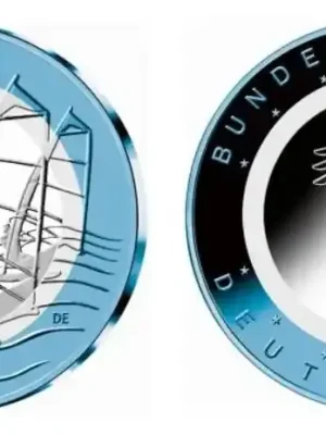 Neu verfügbar | Duitsland 10 Euro2021 F ‘Auf dem Wasser‘ unz
