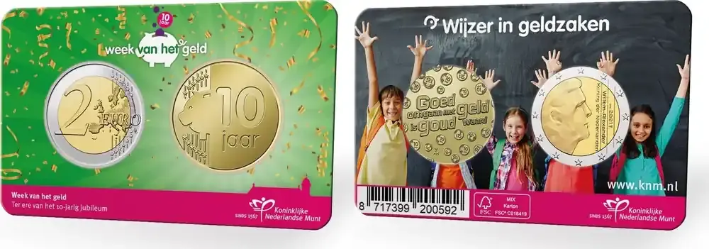 Sparangebot - Nederland 2021 ‘10 jaar Week van het geld‘ in concard