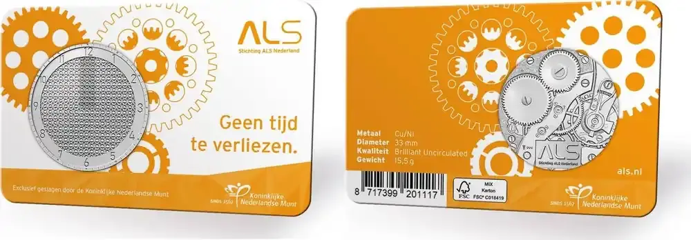Beliebt - Nederland 2021 Penning ‘Stichting ALS‘ in coincard