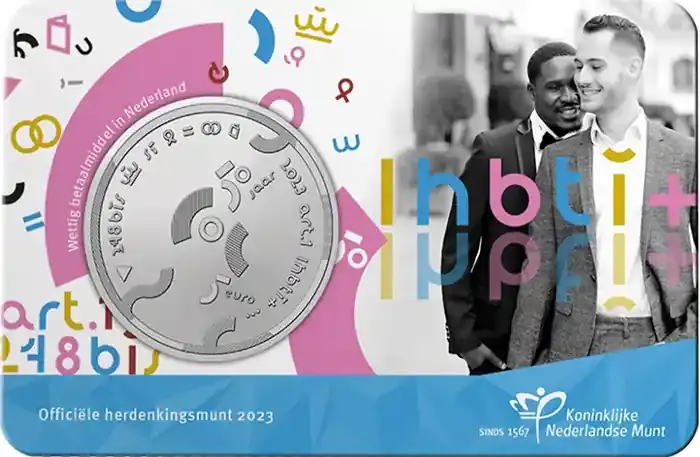Niederlande 50 years of the COC – 5 Euros Coincard UNC 2023 unz ( non circulé) - Preisnachlass