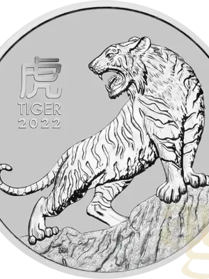 Werkspreis | 1 Unze Platinmünze Australien Lunar III Tiger 2022