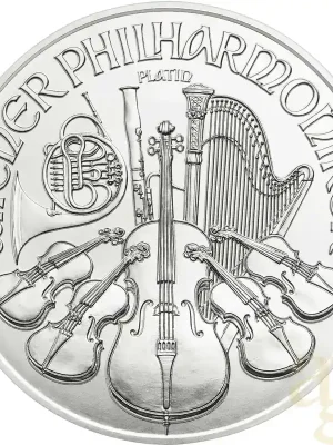 1/25 Unze Platinmünze Wiener Philharmoniker - Knallerpreis