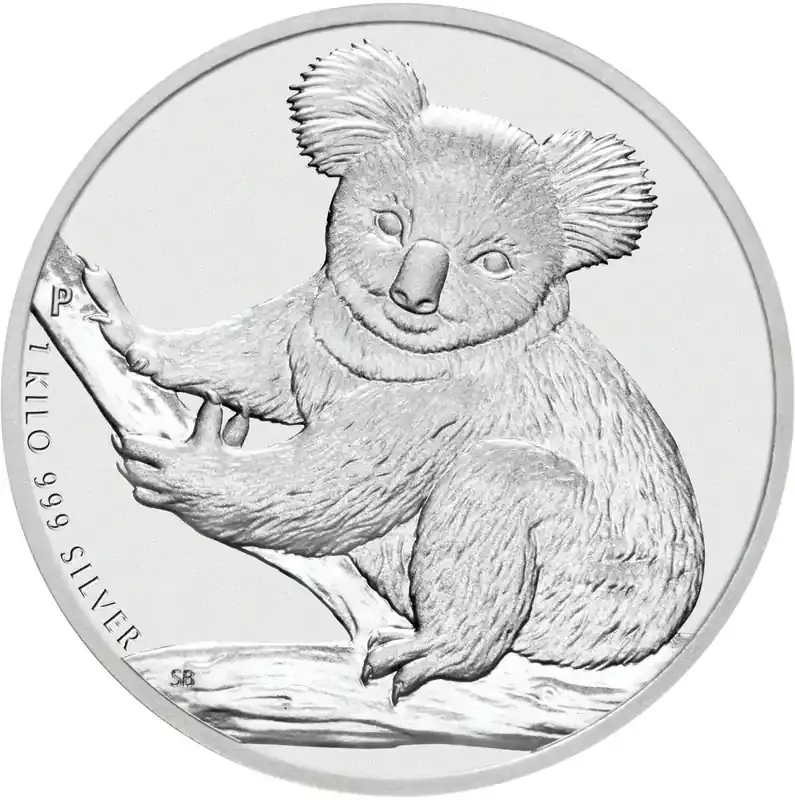 Neuheit - 1 Kilogramm Silbermünze Australien Koala 2009